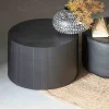 Woood SANNE Table basse ronde en bois ø60cm