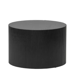 Woood SANNE Table basse ronde en bois ø60cm