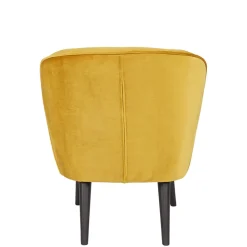 Woood SARA Fauteuil cocktail en velours