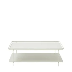 Drawer SARANDA Table basse 2 plateaux en métal