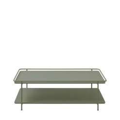 Drawer SARANDA Table basse 2 plateaux en métal