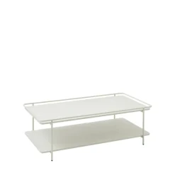 Drawer SARANDA Table basse 2 plateaux en métal