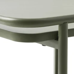 Drawer SARANDA Table basse carrée 2 plateaux en métal 75x75cm