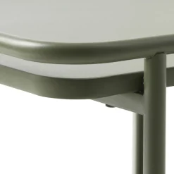 Drawer SARANDA Table d'appoint carrée 2 plateaux en métal 45x45cm