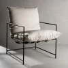Venture Home SEDALIA Fauteuil en tissu et métal