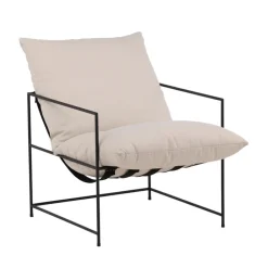 Venture Home SEDALIA Fauteuil en tissu et métal