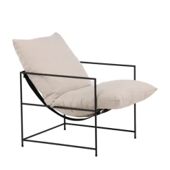 Venture Home SEDALIA Fauteuil en tissu et métal
