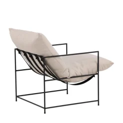 Venture Home SEDALIA Fauteuil en tissu et métal