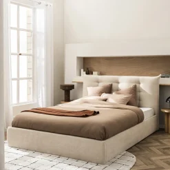 Drawer SERENITA Lit coffre en tissu 140x190cm