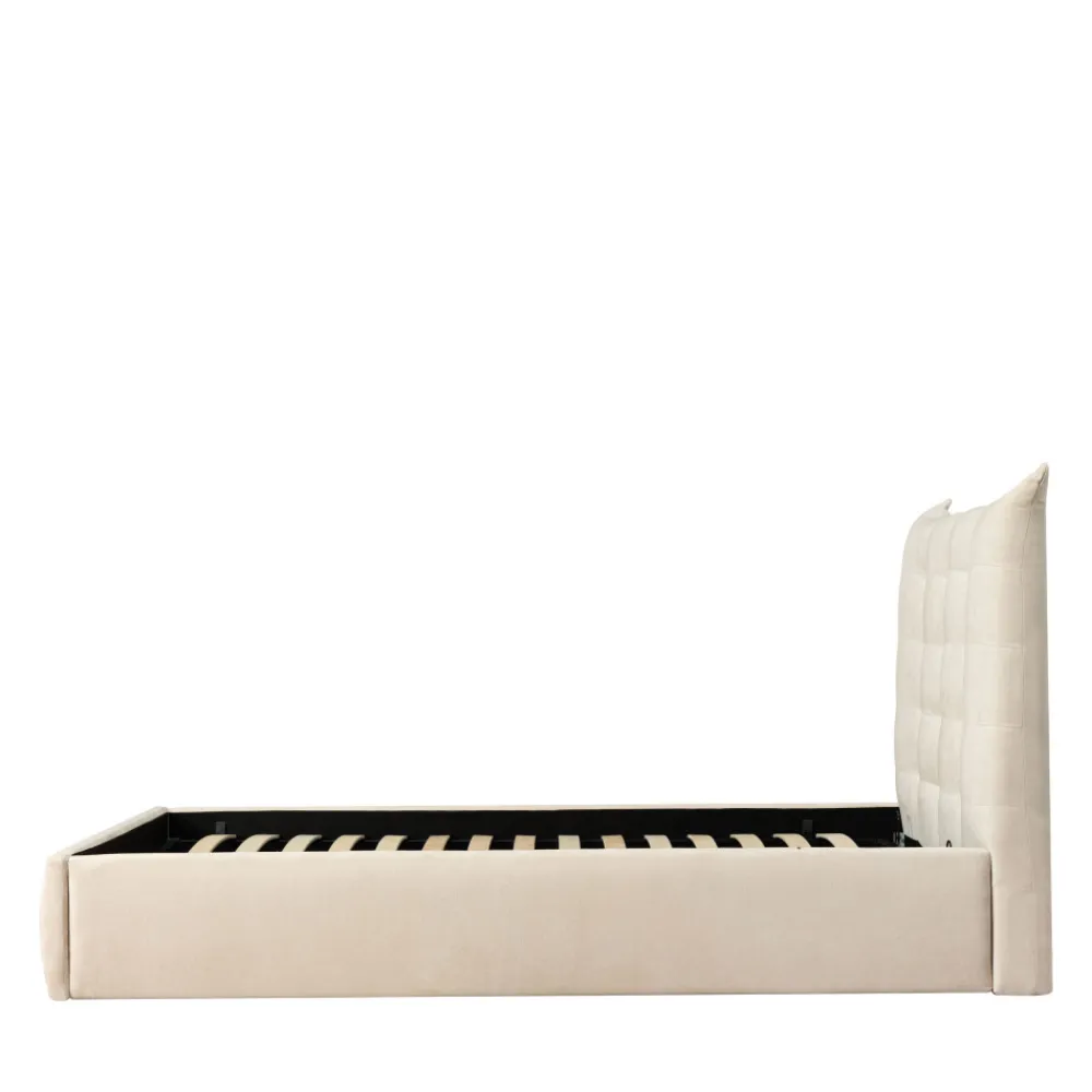 Drawer SERENITA Lit coffre en tissu 140x190cm