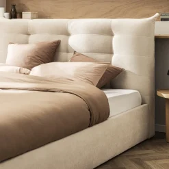 Drawer SERENITA Lit coffre en tissu 140x190cm