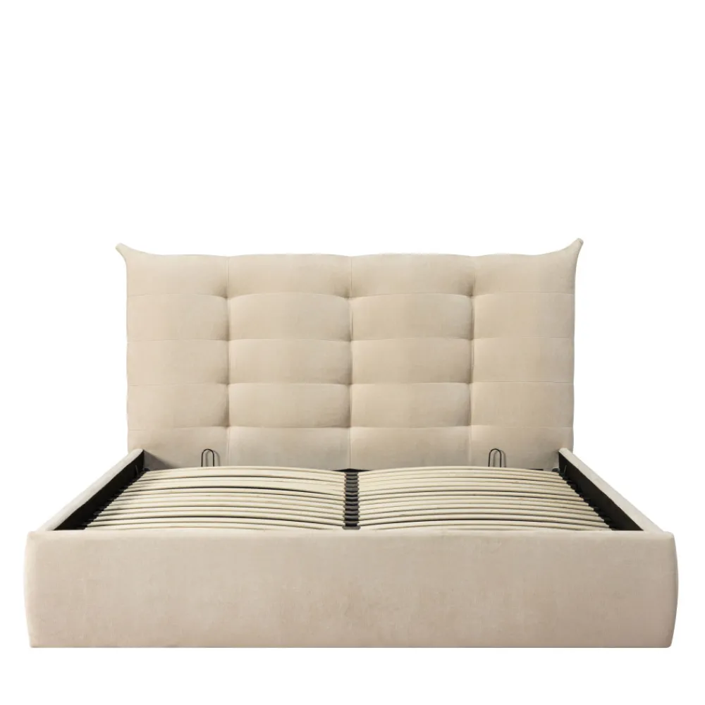 Drawer SERENITA Lit coffre en tissu 160x200cm