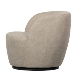 Woood SERRA Fauteuil pivotant design en tissu