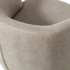 Woood SERRA Fauteuil pivotant design en tissu