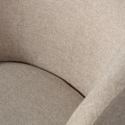 Woood SERRA Fauteuil pivotant design en tissu