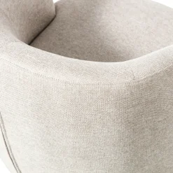 Woood SERRA Fauteuil pivotant design en tissu