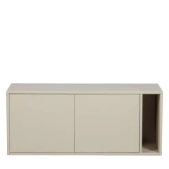 Vtwonen SETTLE DOWN Meuble TV 2 portes en bois L108cm