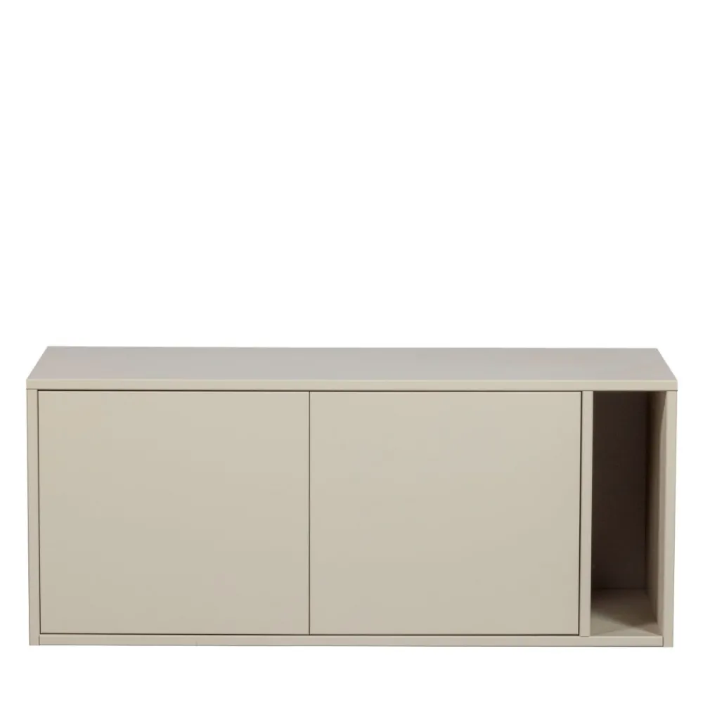 Vtwonen SETTLE DOWN Meuble TV 2 portes en bois L108cm