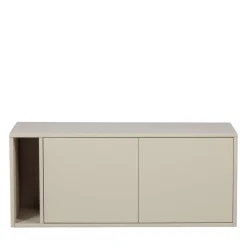 Vtwonen SETTLE DOWN Meuble TV 2 portes en bois L108cm