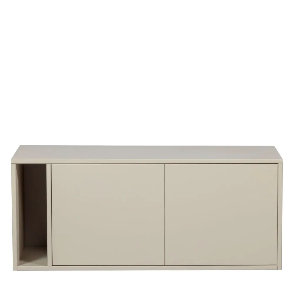 Vtwonen SETTLE DOWN Meuble TV 2 portes en bois L108cm