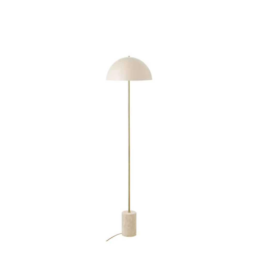 House Nordic SHEFFIELD Lampadaire en marbre et métal H115cm
