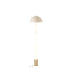 House Nordic SHEFFIELD Lampadaire en marbre et métal H115cm