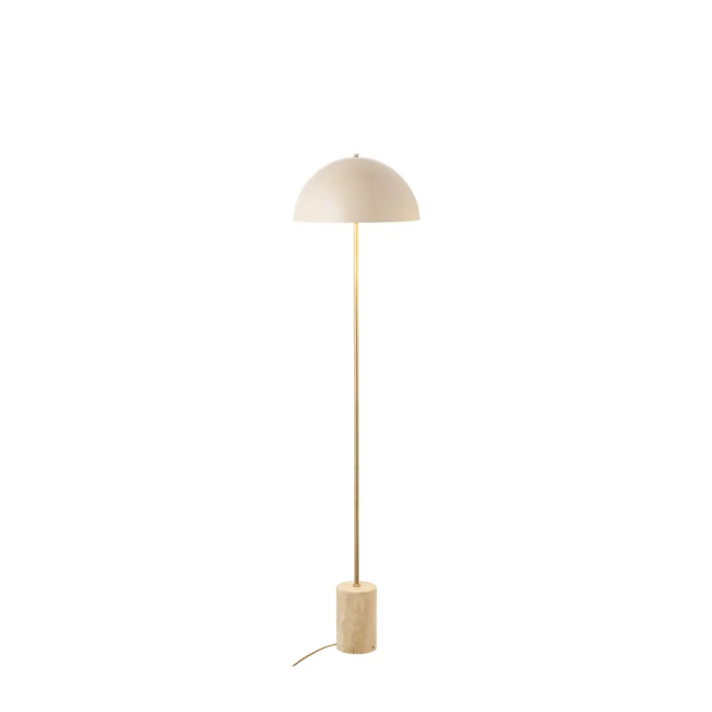 House Nordic SHEFFIELD Lampadaire en marbre et métal H115cm