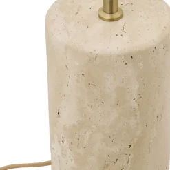 House Nordic SHEFFIELD Lampadaire en marbre et métal H115cm