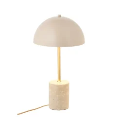 House Nordic SHEFFIELD Lampe à poser en marbre et métal