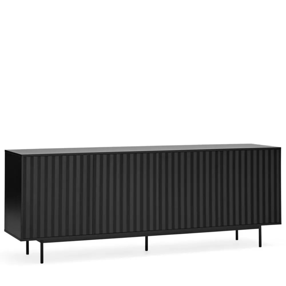 Teulat SIERRA Buffet en bois 4 portes 3 tiroirs L211cm