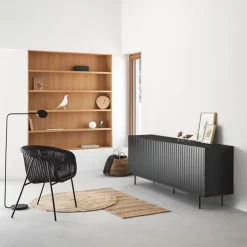 Teulat SIERRA Buffet en bois 4 portes 3 tiroirs L211cm