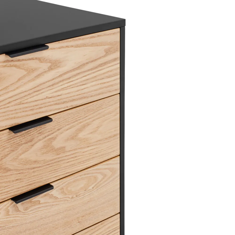 Teulat SIERRA Buffet en bois 2 portes 4 tiroirs L159,2cm