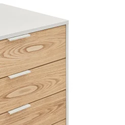Teulat SIERRA Buffet en bois 2 portes 4 tiroirs L159,2cm