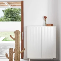 Teulat SIERRA Buffet haut en bois 2 portes 2 tiroirs