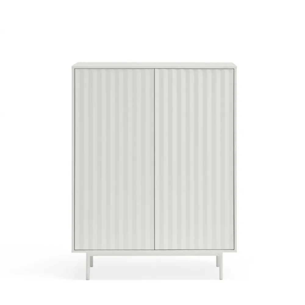 Teulat SIERRA Buffet haut en bois 2 portes 2 tiroirs
