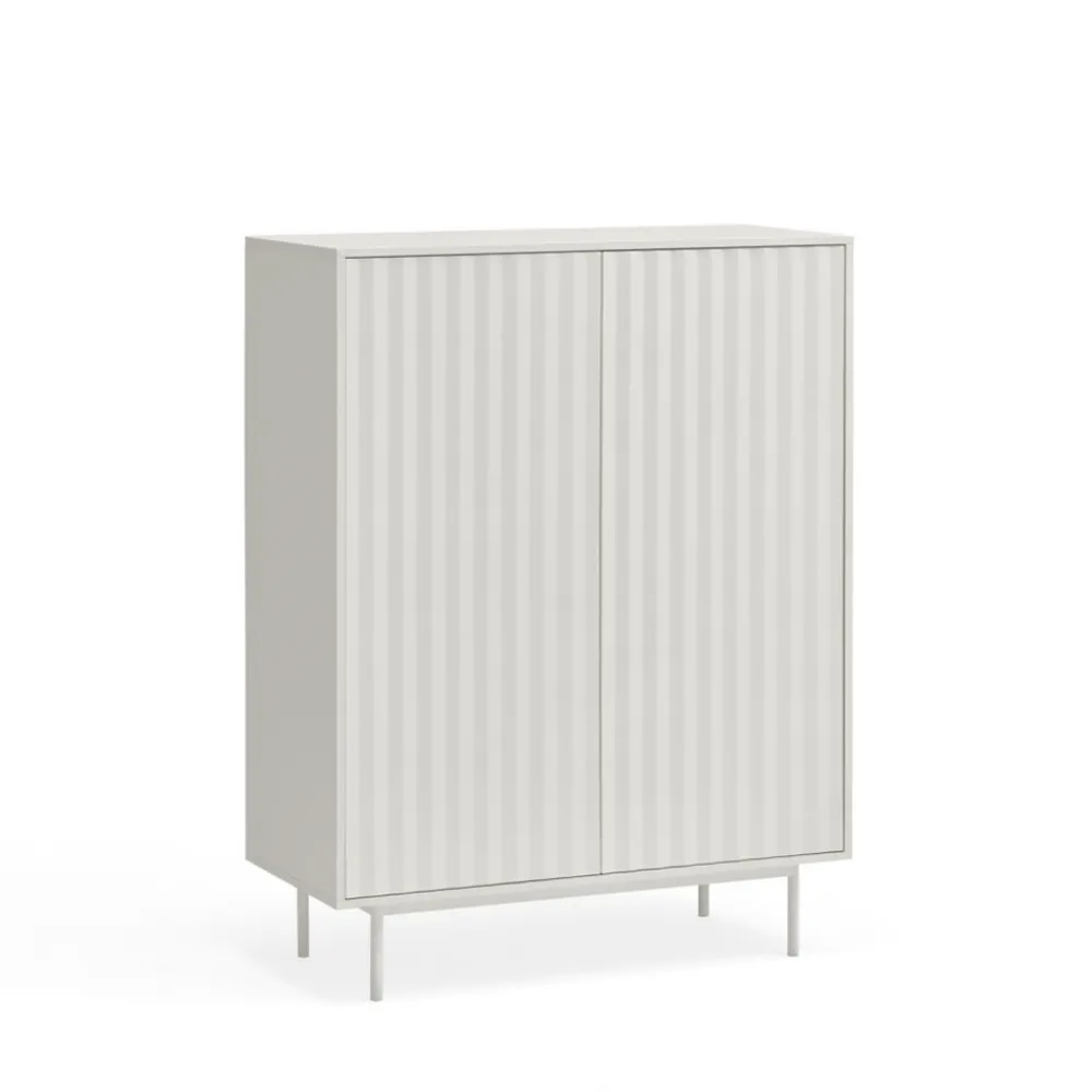 Teulat SIERRA Buffet haut en bois 2 portes 2 tiroirs