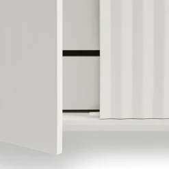 Teulat SIERRA Buffet haut en bois 2 portes 2 tiroirs