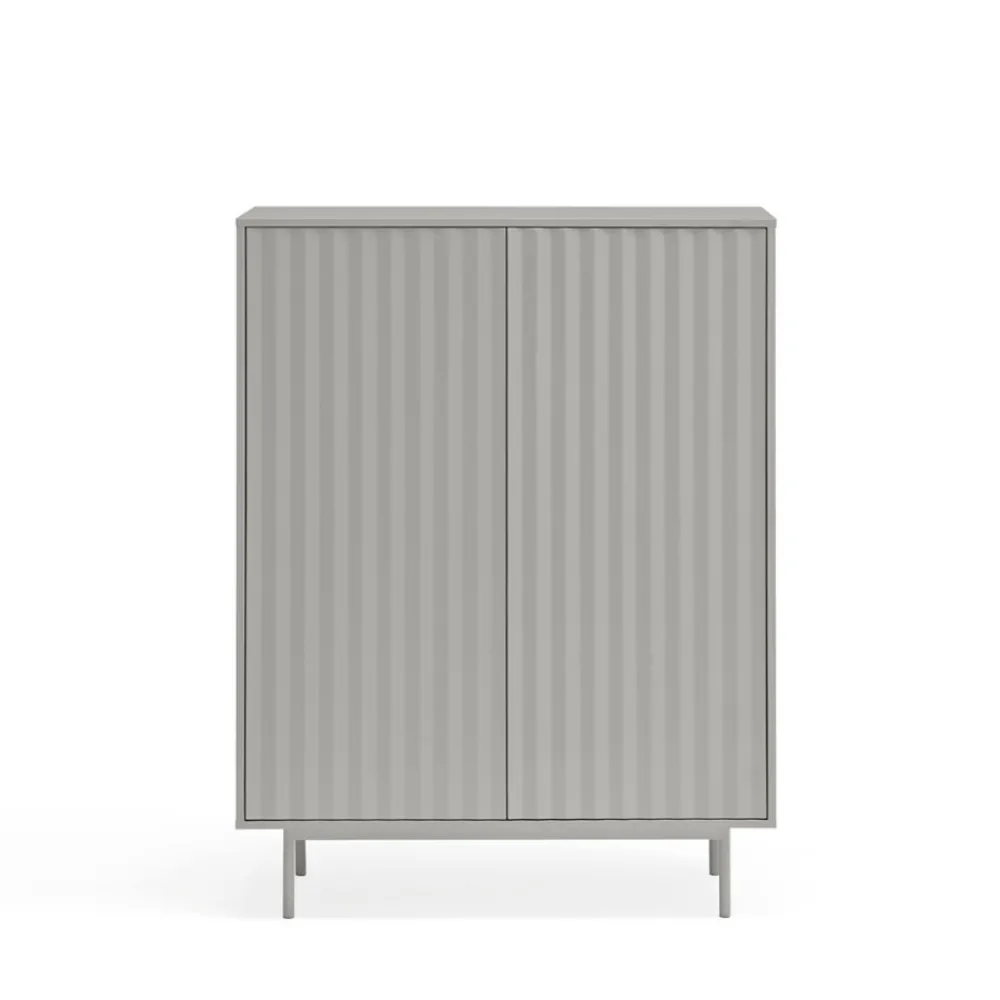 Teulat SIERRA Buffet haut en bois 2 portes 2 tiroirs
