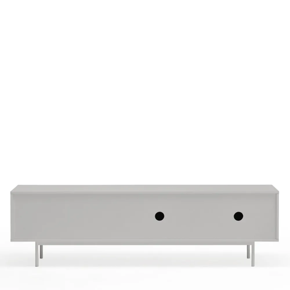 Teulat SIERRA Meuble TV 2 portes, 3 tiroirs en bois L180cm
