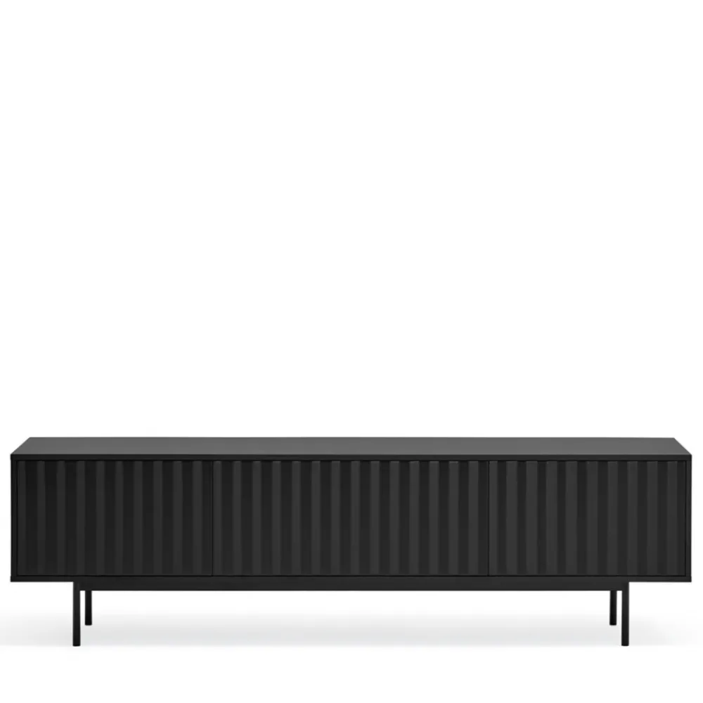 Teulat SIERRA Meuble TV en bois 3 portes L180cm