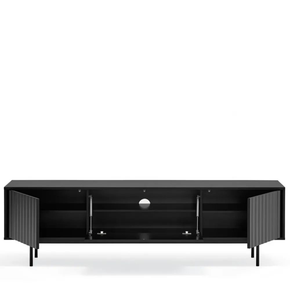 Teulat SIERRA Meuble TV en bois 3 portes L180cm