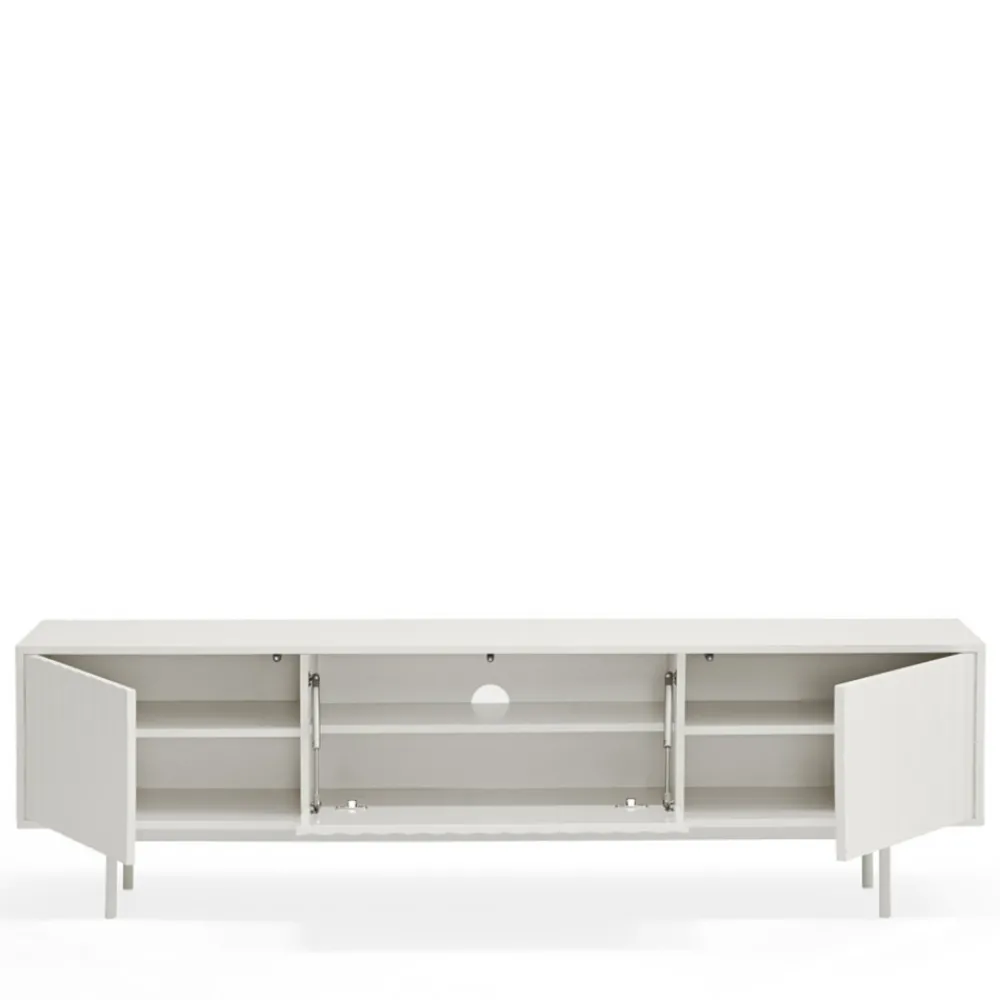 Teulat SIERRA Meuble TV en bois 3 portes L180cm