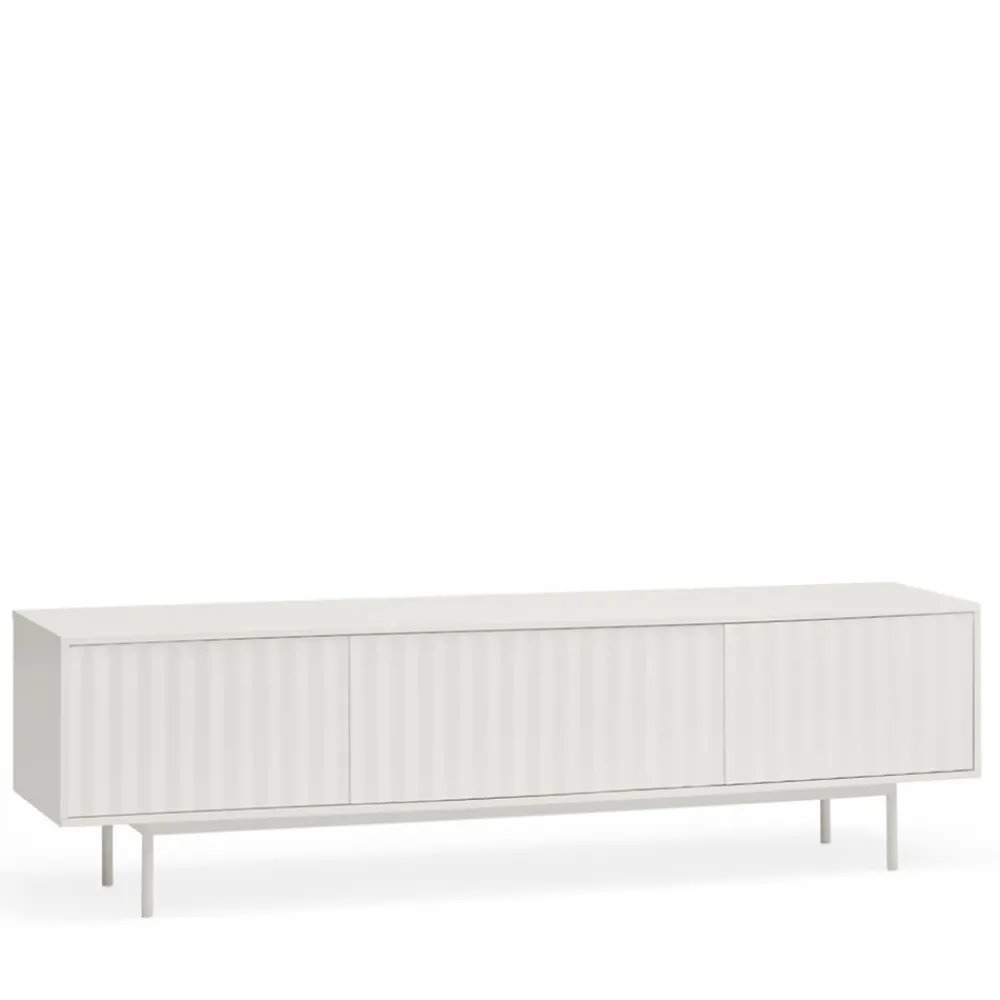 Teulat SIERRA Meuble TV en bois 3 portes L180cm
