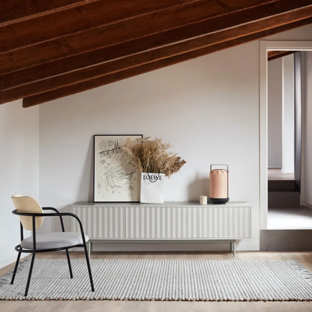 Teulat SIERRA Meuble TV en bois 3 portes L180cm