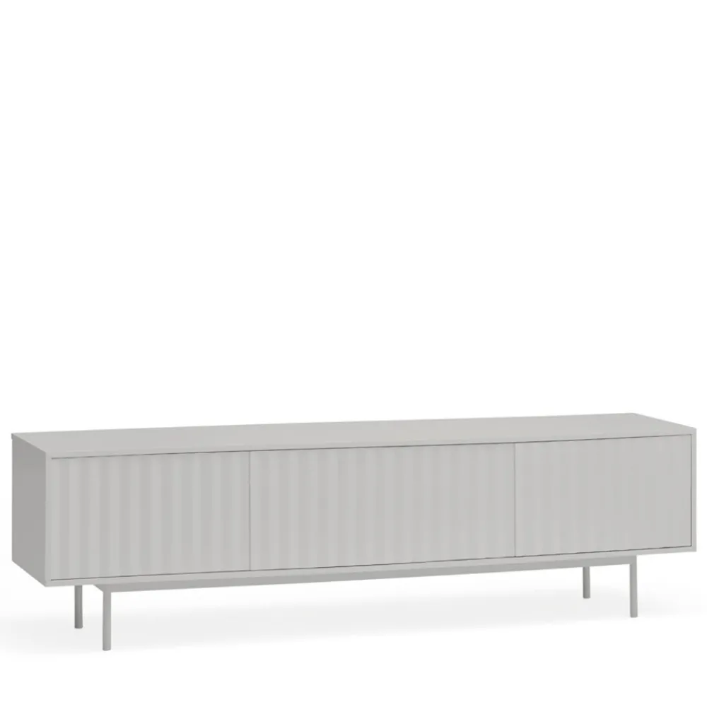 Teulat SIERRA Meuble TV en bois 3 portes L180cm