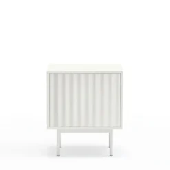 Teulat SIERRA Table de chevet 1 porte 2 tiroirs en bois
