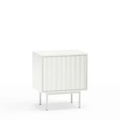 Teulat SIERRA Table de chevet 1 porte 2 tiroirs en bois