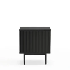 Teulat SIERRA Table de chevet 1 porte 2 tiroirs en bois