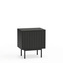 Teulat SIERRA Table de chevet 1 porte 2 tiroirs en bois