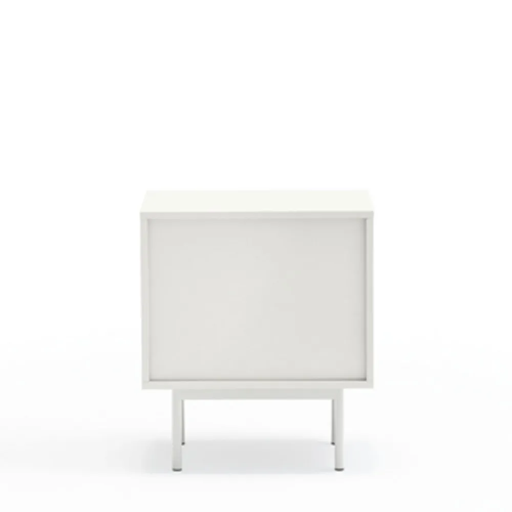 Teulat SIERRA Table de chevet 1 porte 2 tiroirs en bois